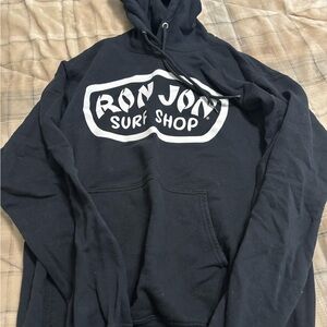 Ron Jon Black Sweatshirt Cozy Casual Essential